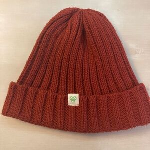 Bissell Bothers Rust Knit Beanie
